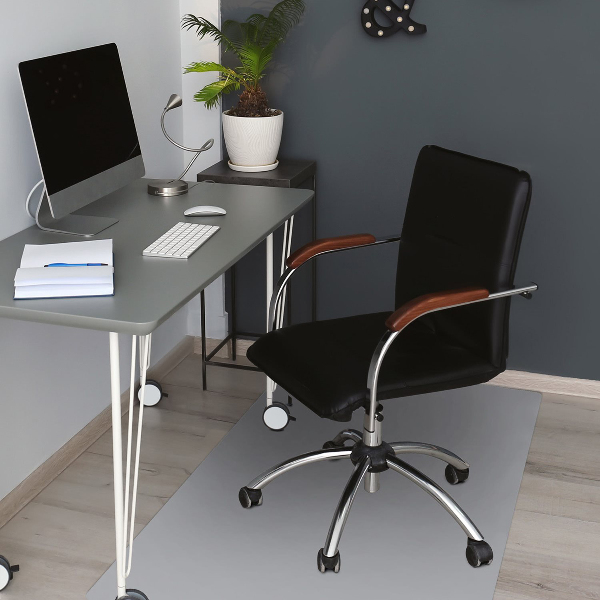 Tappeto per sedia con ruote Grigio
