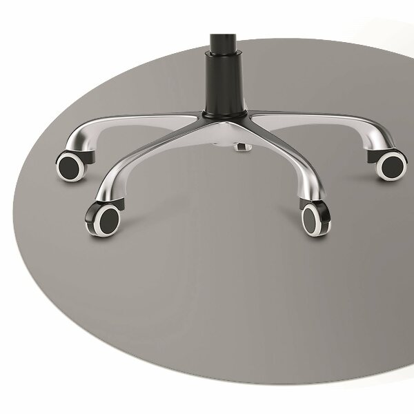 Tappeto per sedia con ruote Grigio