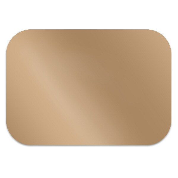 Tappeto per sedia con ruote Colore Marrone Chiaro