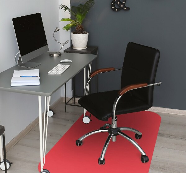 Tappeto per sedia con ruote Colore Rosso Chiaro