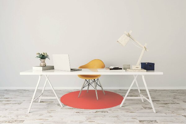 Tappeto per sedia con ruote Colore Rosso Chiaro