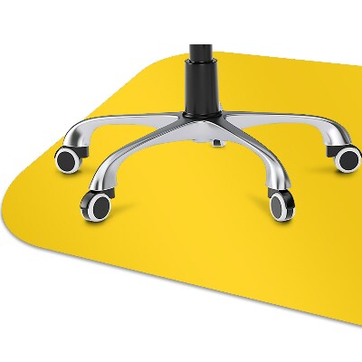 Tappeto per sedia con ruote Colore Giallo Chiaro