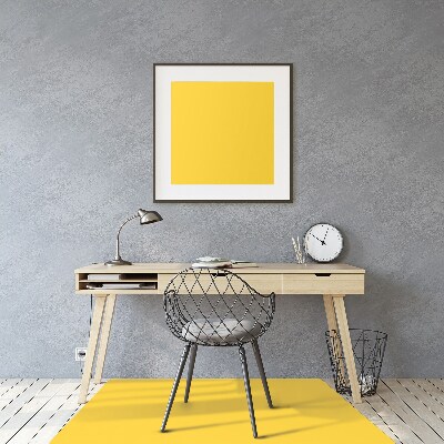 Tappeto per sedia con ruote Colore Giallo Chiaro