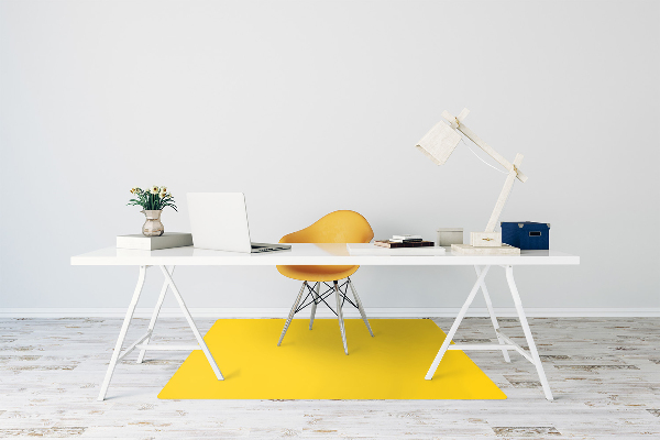Tappeto per sedia con ruote Colore Giallo Chiaro