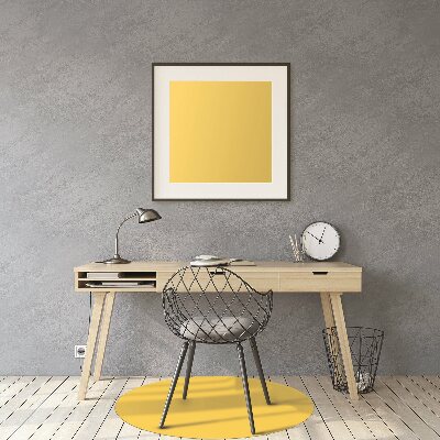 Tappeto per sedia con ruote Colore Giallo Chiaro