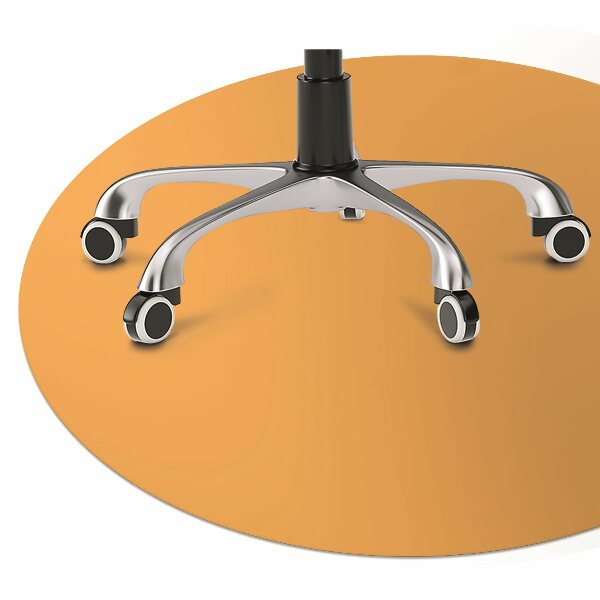 Tappeto per sedia con ruote Colore Giallo Intermedio