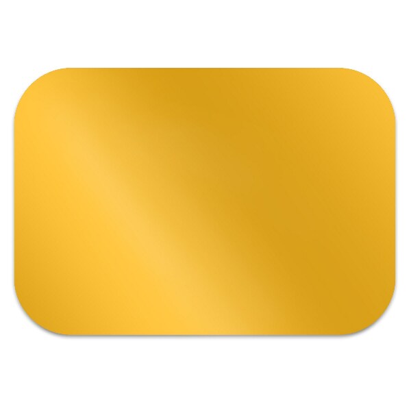 Tappeto salvapavimento Colore Giallo