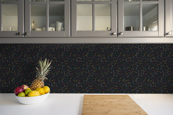 Piastrelle pvc Linee Colorate