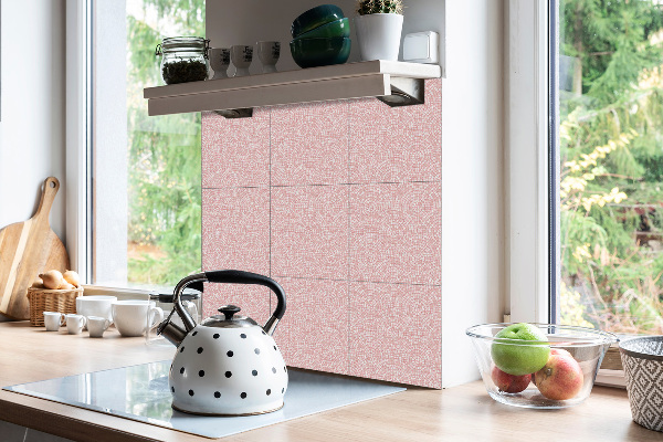 Piastrelle pvc Mosaico Rosa Ceramico