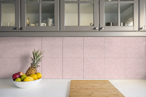 Piastrelle pvc Mosaico Rosa Ceramico