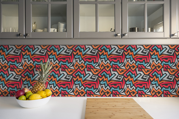 Piastrelle in pvc Astrazione Di Graffiti