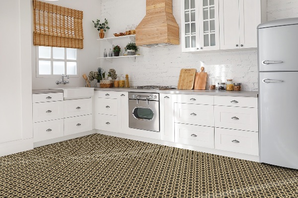 Piastrelle pvc Stelle Geometriche
