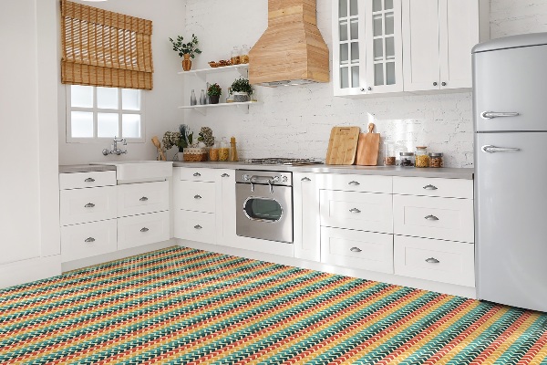 Piastrelle in vinile Pattern Retrò