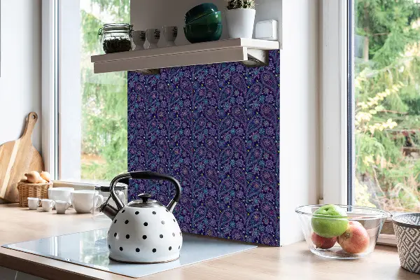 Piastrelle in pvc Paisley Pattern
