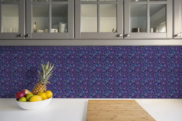 Piastrelle in pvc Paisley Pattern