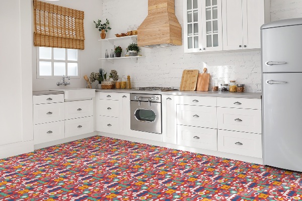 Piastrelle pvc Pattern Vintage Geometrico