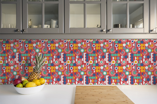 Piastrelle pvc Pattern Vintage Geometrico