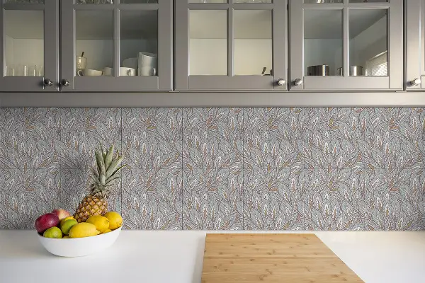Piastrelle pvc Pattern Floreale Orientale