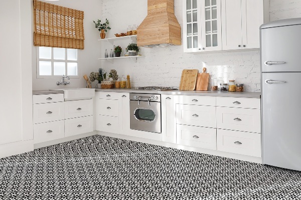 Piastrelle in pvc Pattern Floreale