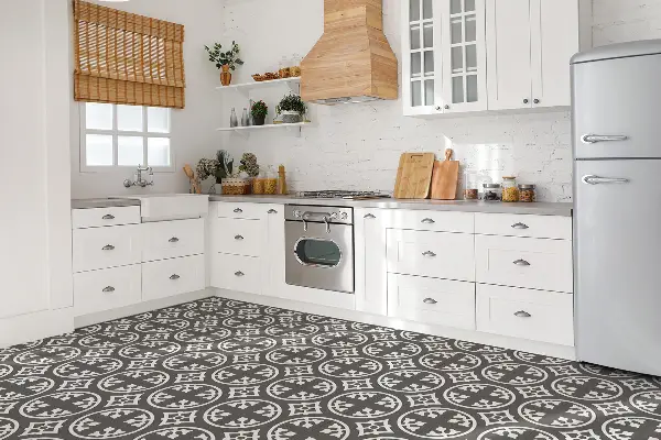 Piastrelle in pvc Pattern Grigio Orientale
