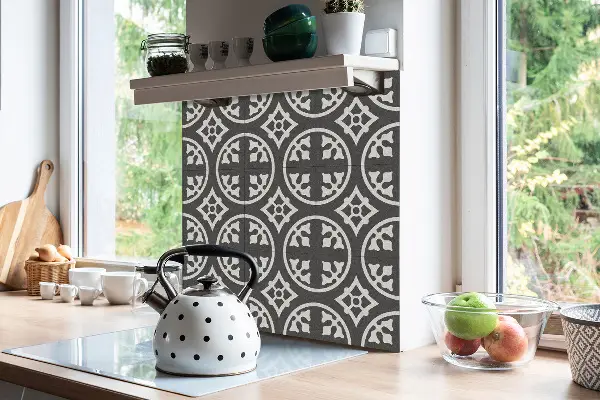 Piastrelle in pvc Pattern Grigio Orientale