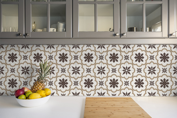 Piastrelle pvc adesive Geometria Delle Stelle