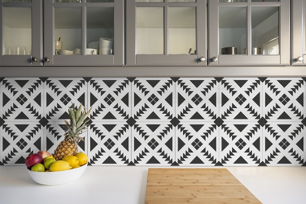 Piastrelle pvc adesive Triangoli E Quadrati