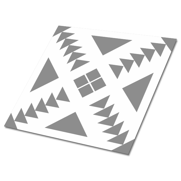 Piastrelle pvc adesive Quadrati E Triangoli