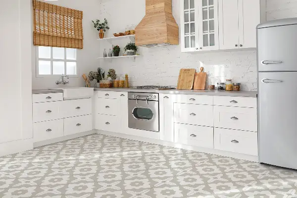 Piastrelle in pvc adesive Fiore Arabo