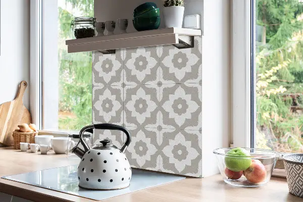 Piastrelle in pvc adesive Fiore Arabo
