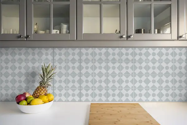 Piastrelle in vinile Patchwork Geometrico