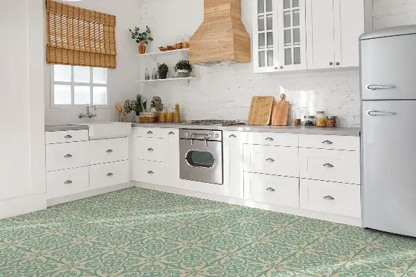 Piastrelle pvc L'Atmosfera Dell'Oriente Nel Verde