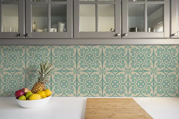 Piastrelle pvc L'Atmosfera Dell'Oriente Nel Verde