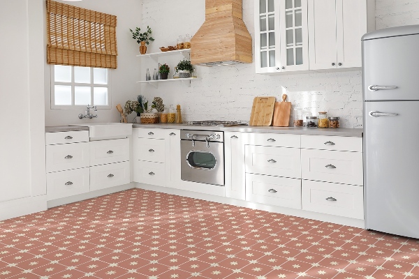 Piastrelle pvc Stelle In Un Quadrato