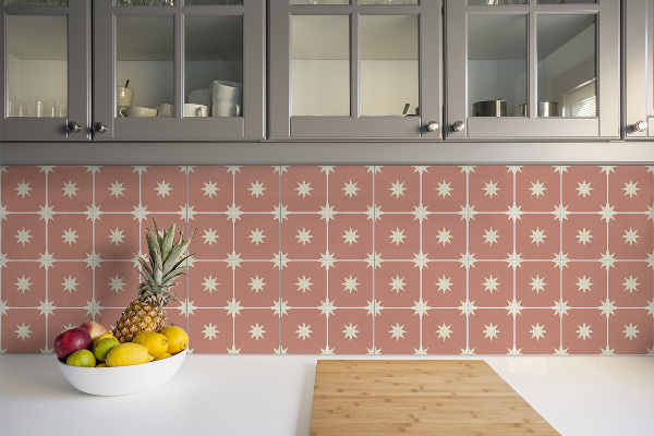 Piastrelle pvc Stelle In Un Quadrato