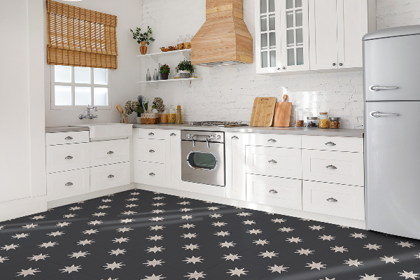 Piastrelle pvc adesive Una Stella In Un Quadrato