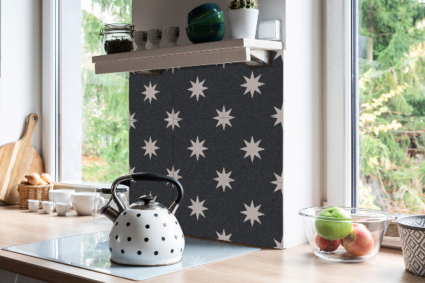 Piastrelle pvc adesive Una Stella In Un Quadrato