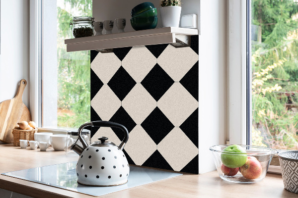 Piastrelle pvc Romb Nero