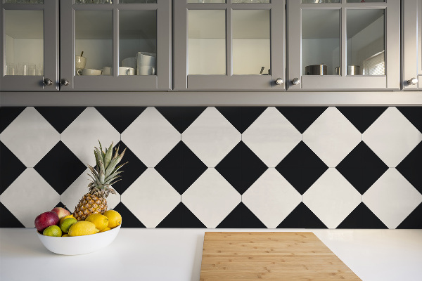 Piastrelle pvc Romb Nero