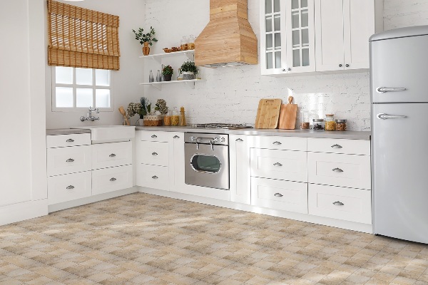 Piastrelle in pvc Texture Di Pietra Marrone