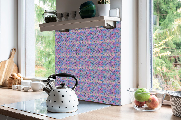 Piastrelle pvc Bilanci Di Pesce Colorati