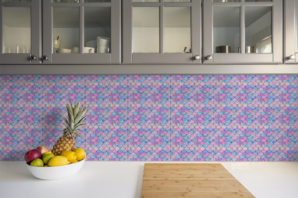 Piastrelle pvc Bilanci Di Pesce Colorati