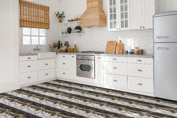 Piastrelle in pvc Spiaggia Di Marmo