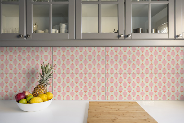 Piastrelle pvc Motivo Vintage Rosa
