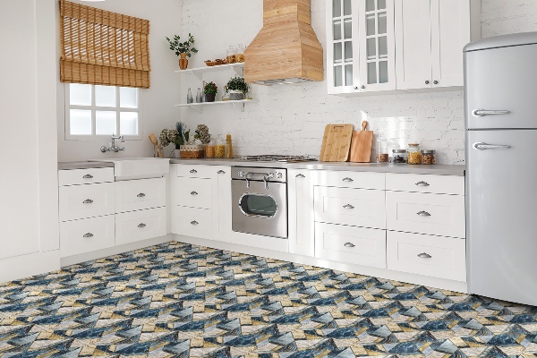 Piastrelle in pvc Geometria Di Astrazione