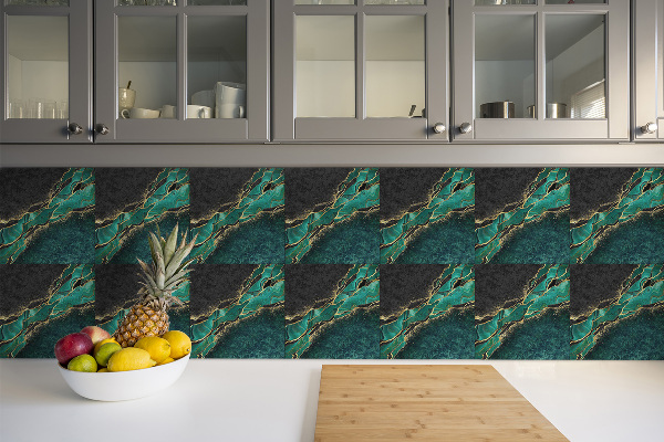 Piastrelle in pvc adesive Fiume In Marmo