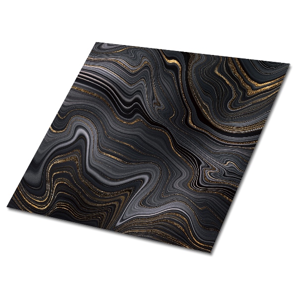 Piastrelle in pvc adesive Astrazione Oscura