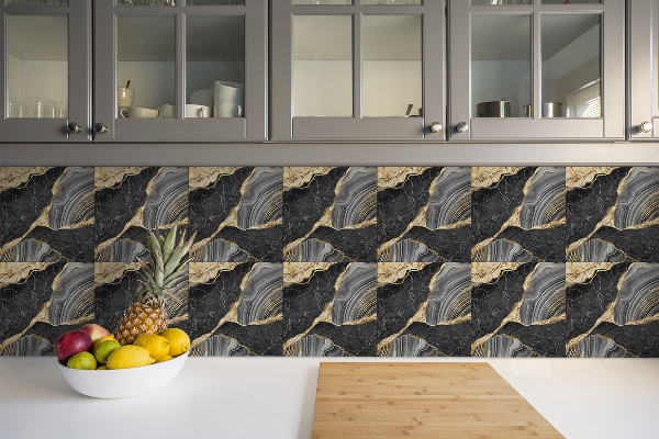 Piastrelle in vinile Mosaico Di Marmo