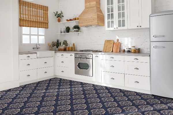 Piastrelle pvc adesive Pattern Damasco