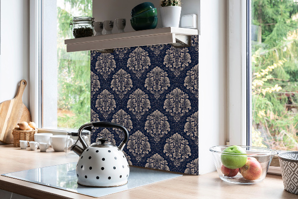 Piastrelle pvc adesive Pattern Damasco